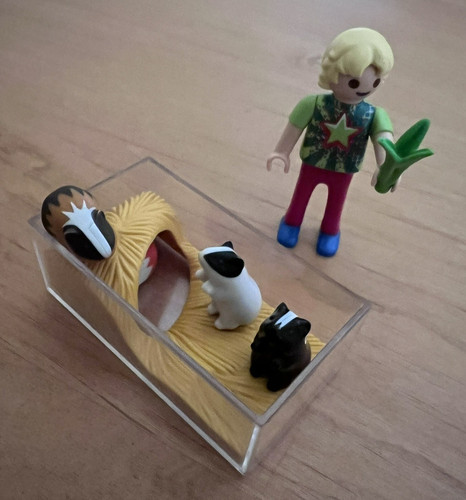 Playmobil meerschweinchen mit - meerschweinchen,