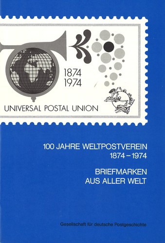 100 jahre weltpostverein - 100,