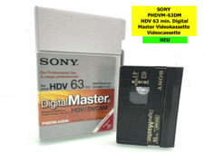 SONY HDV DVCAM 63 min. Digital