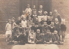 Foto  Schulklasse Mädchen und