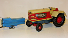 GAMA Traktor, Nr. 800  1950er Jahre, Kabel Fernsteuerung, funktioniert alles