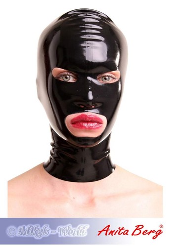 Anita berg latex kopfmaske - anita,