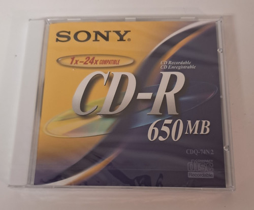 Sony 650mb 74min - sony,