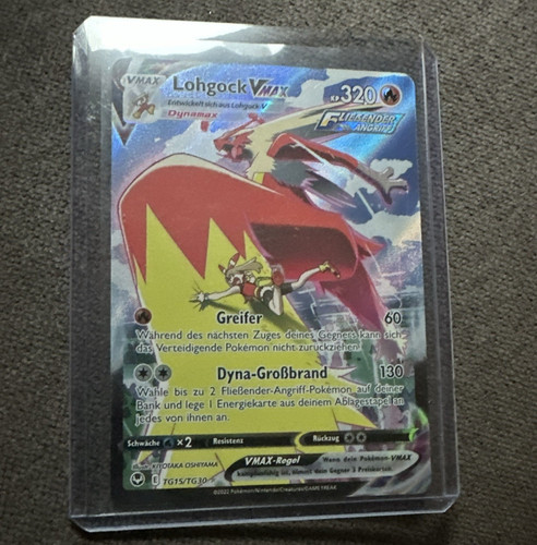 Pokémon karte lohgock vmax - pokémon,