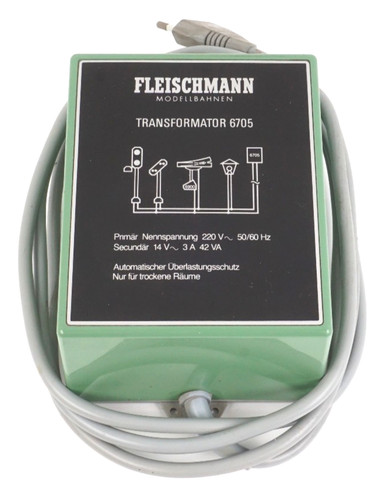 Fleischmann 6705 trafo 14v - ac,