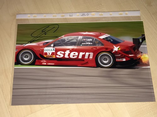 Mattias lauda dtm autogramm - lauda,