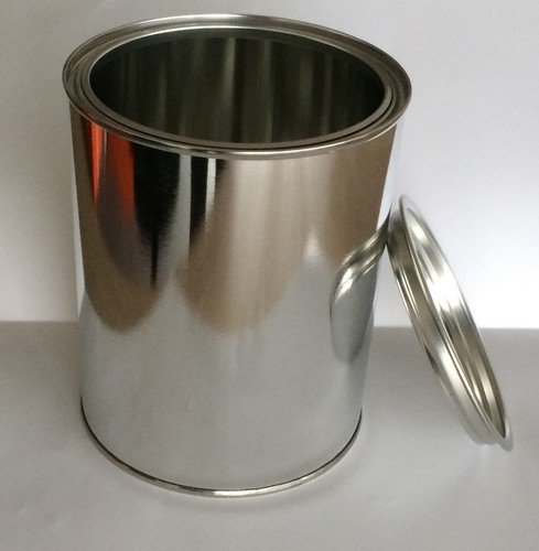 Blechdose mit deckel - deckel, (