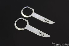 Auto Radio Entriegelung für Mercedes Audio 10 CD MF2910 Ausziehhaken Alpine 2910