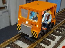 Spur G - BACHMANN - DRAISINE - US - SPEEDER  nachgerüstet,dig/SOUND/Licht+++