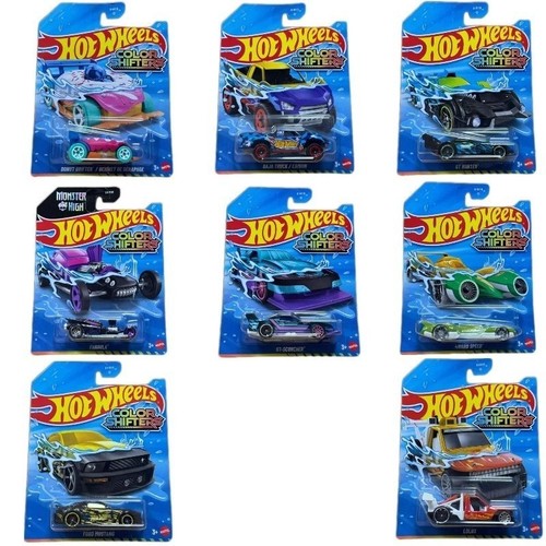 Hot wheels colour shifters - hot,