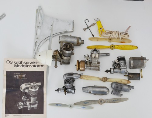 Vintage modellmotor s - 4x,