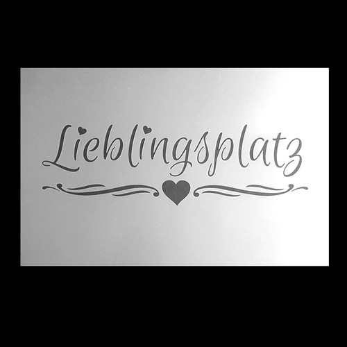 Schablone für