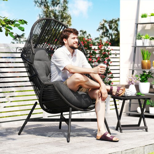 Rattan egg chair - rattan,