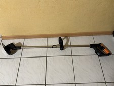 Akku Freischneider Motorsense Rasentrimmer ausziehbar mit Sägeblatt & Zubehör