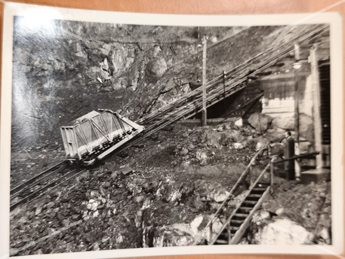 Foto baustelle standseilbahn - baustelle,