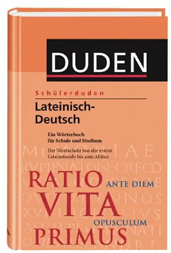 Schülerduden lateinisch - lateinisch,