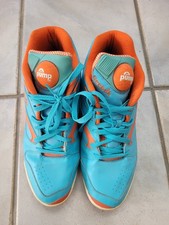 REEBOK - TENNIS - PUMP - HEXALITE - SIZE 47 - TÜRKIS ORANGE - VINTAGE -RARITÄT