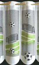 Fußball scheibengardine - fußball,