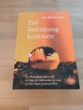 Zur Besinnung kommen Jon