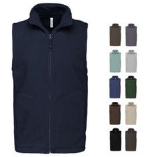 Herren Microfleece Gilet