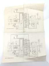 Simson ORIGINAL Schaltplan SR50/1 C SR80/1 CE  SR50/1 B3 4 für Betriebsanleitung