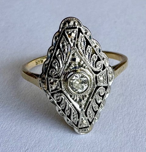 Art deco navette schiffchen - deco,