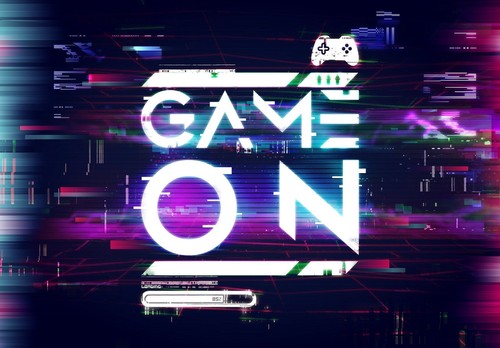 Vlies fototapete gaming - vlies,