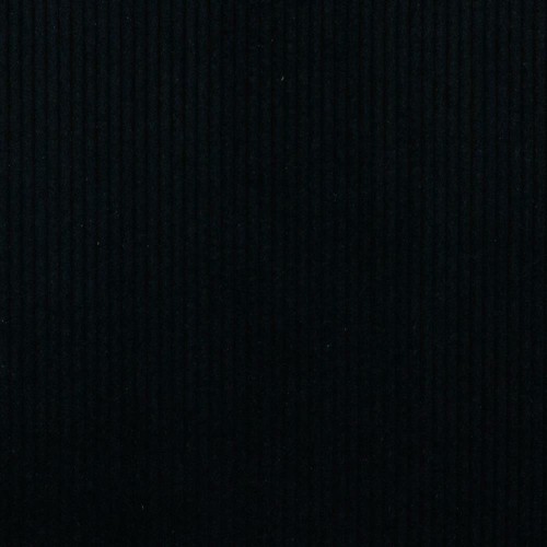 Black geweichtes cord wale - black,