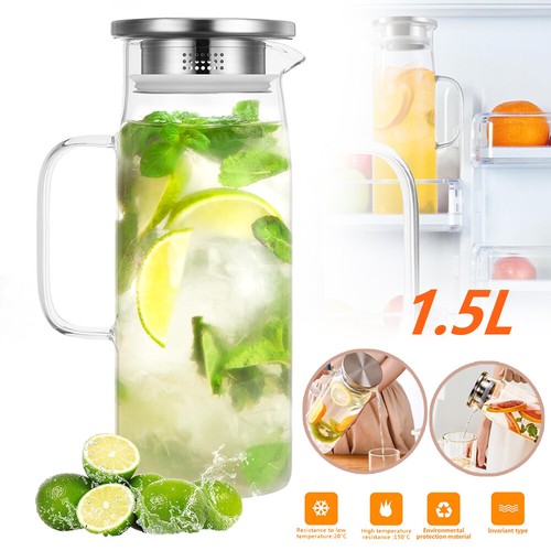 Wasserkaraffe glaskaraffe - 1,5l,