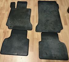 Schönek Gummifußmatten-Set für Mercedes C-Klasse W204/S204/Schwarz/guter Zustand
