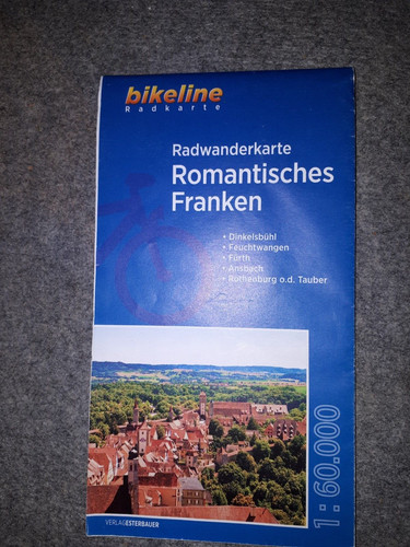 Radwanderkarte-Bikeline-Romant
