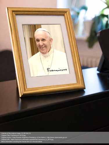 Repro autogramm papst - repro-autogramm,