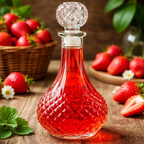 Karaffe glasflasche - karaffe,
