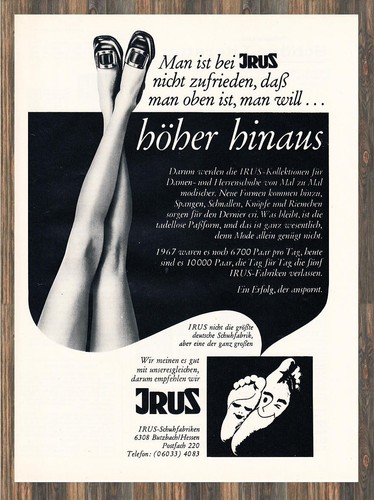 Irus schuhe butzbach reklame - irus,