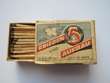 Streichhölzer, Zündhölzer
