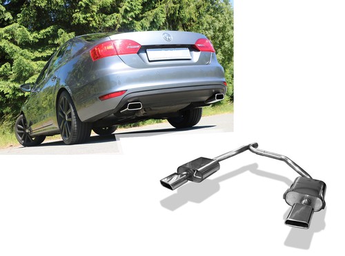 Duplex sportauspuff jetta - sportauspuff, vw