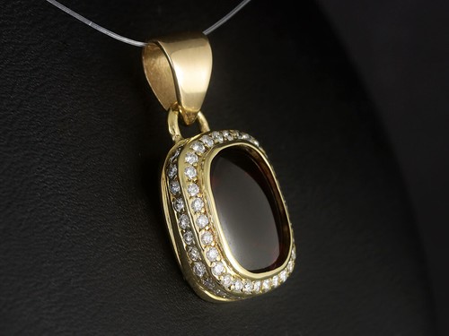 Schöner rhodolith brillant - schöner,