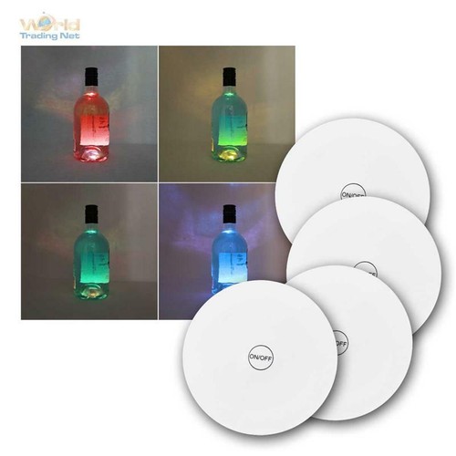 Led flaschenbeleuchtung 4er - led,