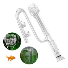 Aquarium Surface Skimmer Filterrohr mit Oberflächenskimmer Zu- & Abfluss Filter