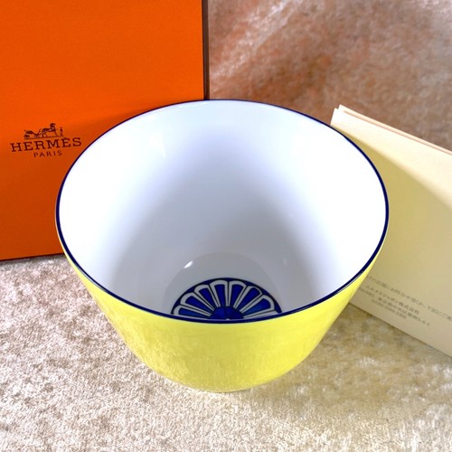 Hermes paris schale tasse gelb - hermes,