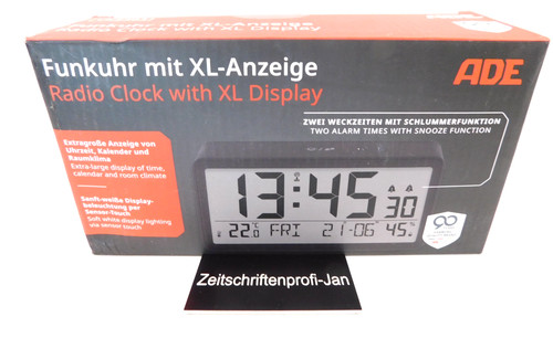 Ade digitale funkuhr mit - digitale,