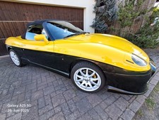 Fiat Barchetta Tuning PKW Auto Bodykit Edelstahl Doppelrohr Auspuff Effekt Lack