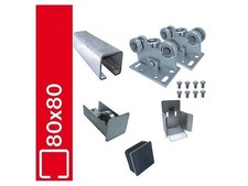 Bodenführung-Set  80x80mm Zn