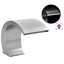 LEDs Schwallbrause Edelstahl Pool-Fontäne Schwalldusche Wasserschwall Schwimmbad