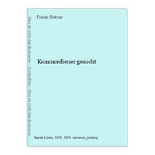 Kammerdiener gesucht Birkner