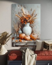 WANDBILD VASE MODERN KUNST