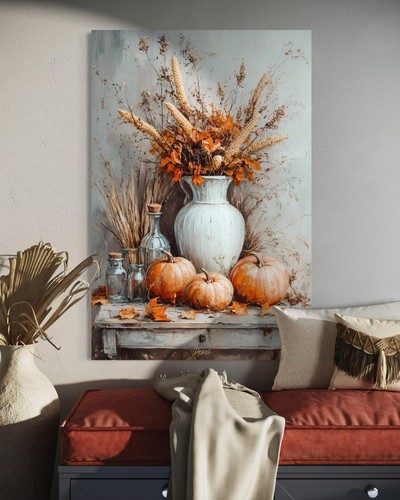 Wandbild vase modern kunst - wandbild,
