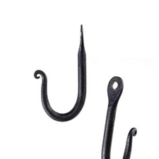 Geschmiedeter Wandhaken - Garderobenhaken Haken Schmiedeeisen nostalgisch antik