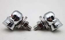 2 Stück Schrauben Chrom SKULL
