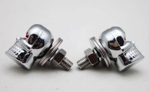 Stück schrauben chrom skull - 2,